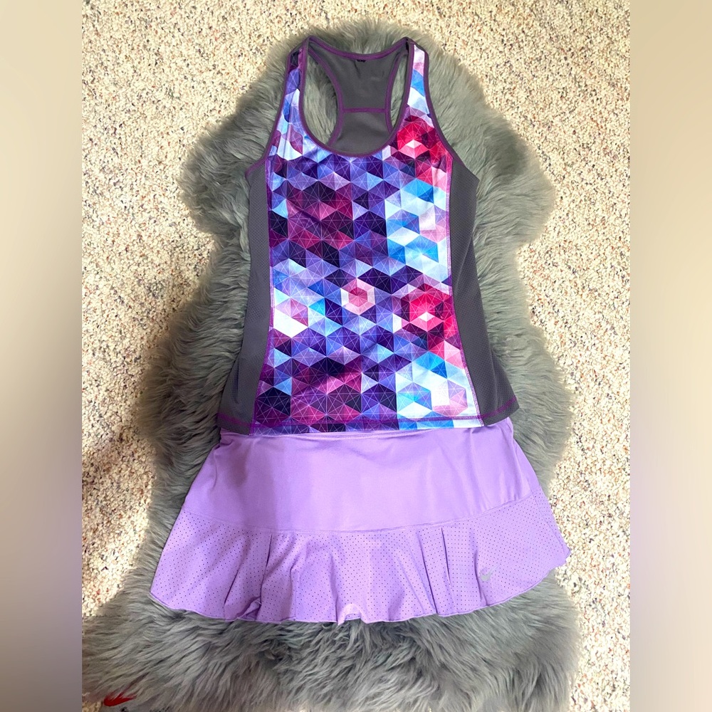 Cute purple 2-piece outfit